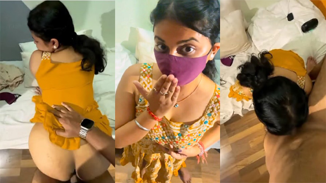 Hot Young Bhabi Sucking And Fucking