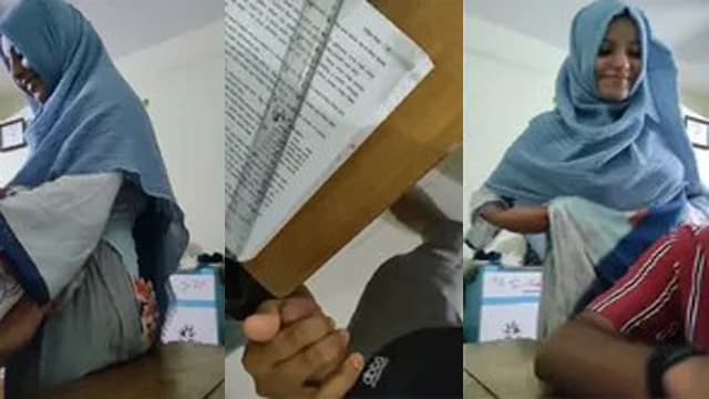 Hijabi School Girl Fucking Teacher In Class Room – Sensual Indian Couple